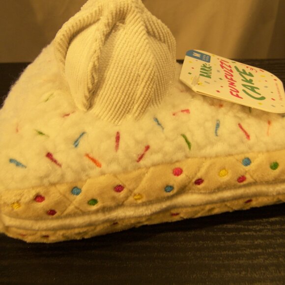 Bark Funfuzzi Cake Dog Toy - White and Multicolor - Picture 5 of 6